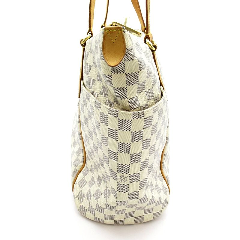 Louis Vuitton Totally GM Damier Azur Shoulder Bag White — view 5