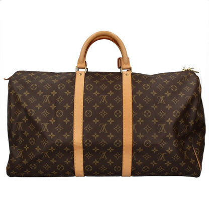 Louis Vuitton Keepall 55 Monogram Boston Bag Brown — view 4