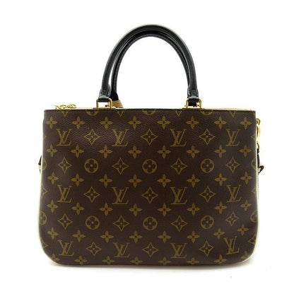 Louis Vuitton Mille Feuille Monogram Tote Brown Sesame Peche Cles Medium — view 4