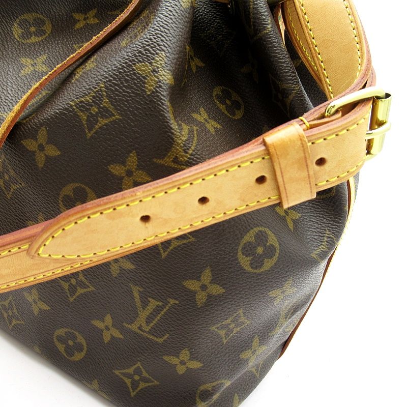 Louis Vuitton Petit Noe Monogram Shoulder Bag Brown — view 2