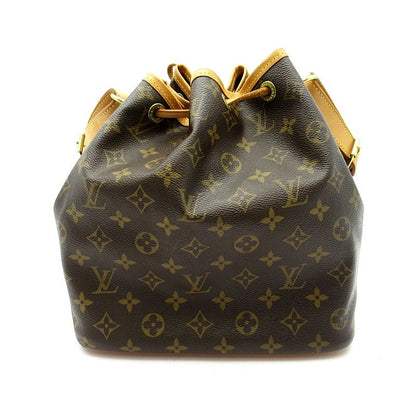 Louis Vuitton Petit Noe Monogram Shoulder Bag Brown — view 4