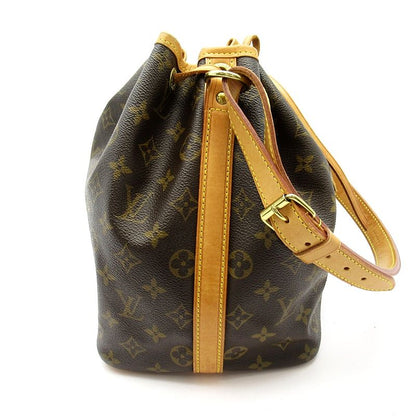 Louis Vuitton Petit Noe Monogram Shoulder Bag Brown — view 5
