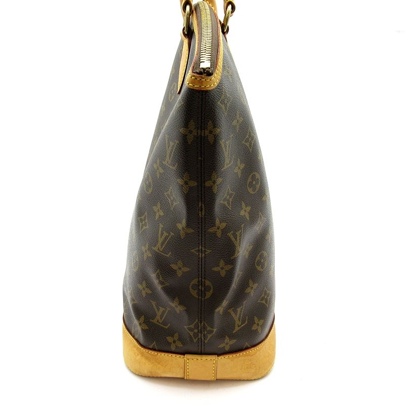 Louis Vuitton Lockit Vertical Monogram Handbag Brown — view 3
