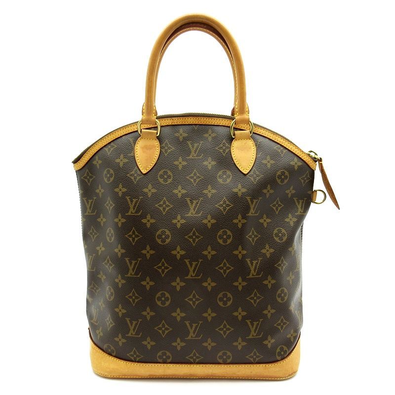 Louis Vuitton Lockit Vertical Monogram Handbag Brown — view 4