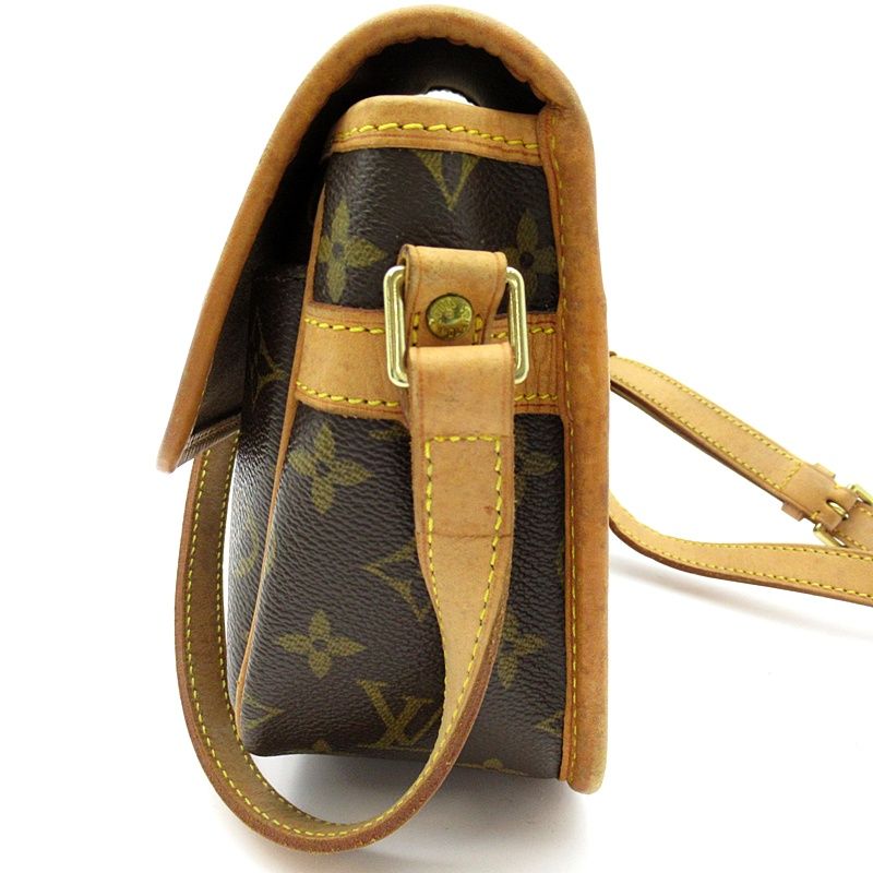 Louis Vuitton Sologne Monogram Shoulder Bag Brown — view 3