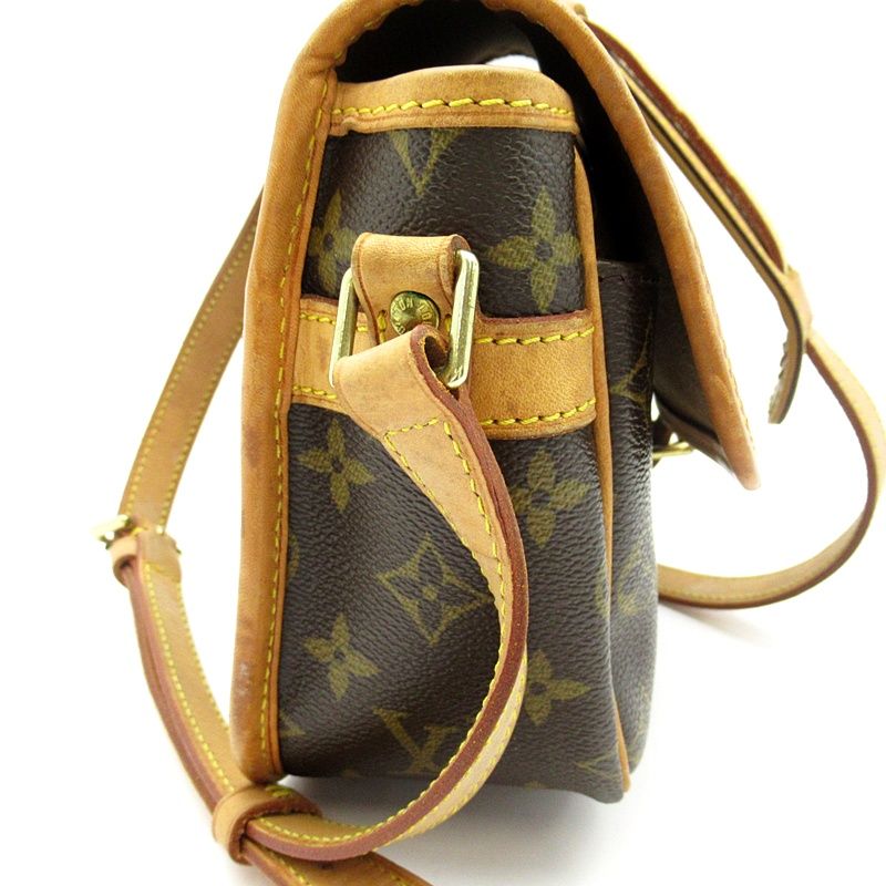 Louis Vuitton Sologne Monogram Shoulder Bag Brown — view 5