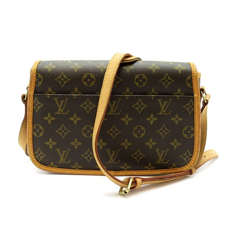 Louis Vuitton Sologne Monogram Shoulder Bag Brown — view 4