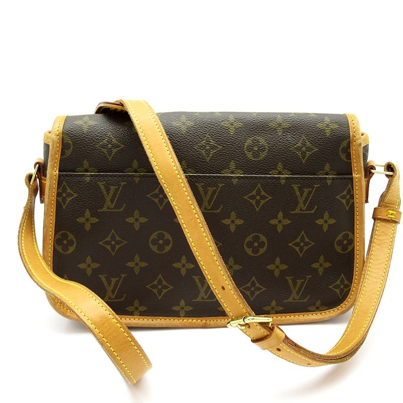 Louis Vuitton Sologne Monogram Shoulder Bag Brown — view 4