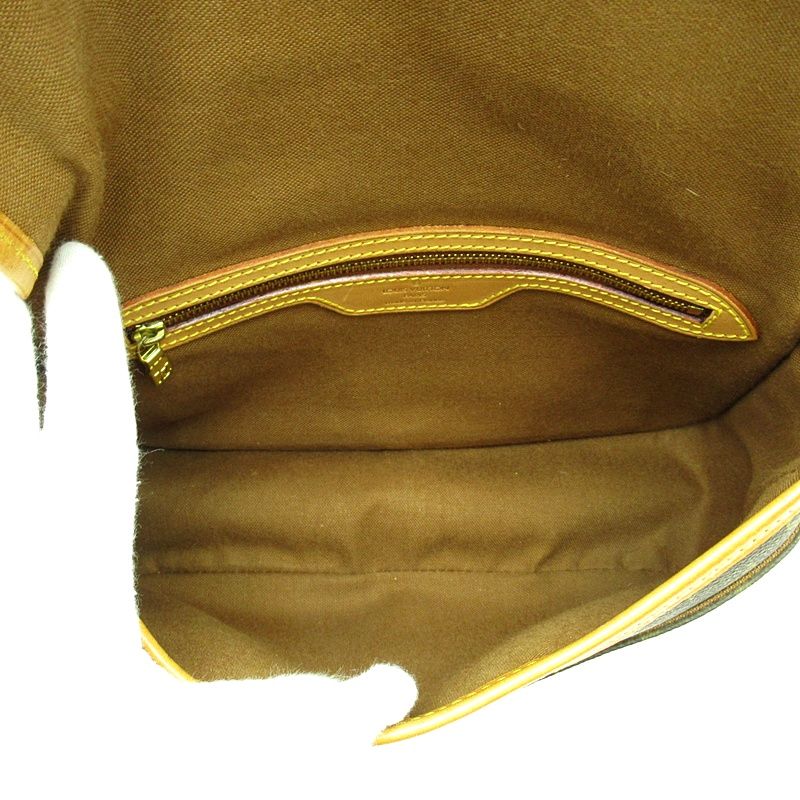 Louis Vuitton Sologne Monogram Shoulder Bag Brown — view 7