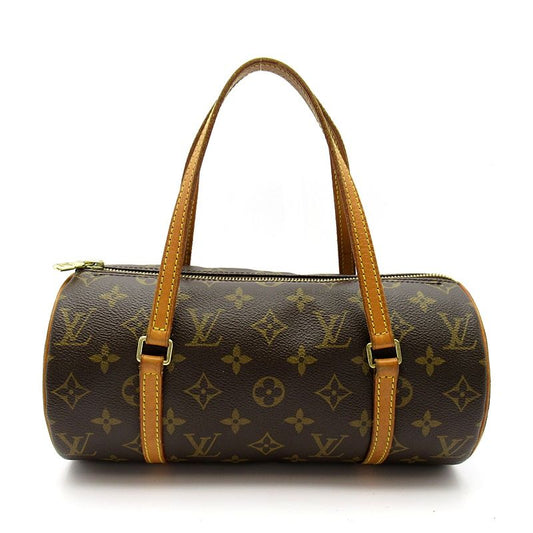 Louis Vuitton Papillon 26 Monogram Handbag Brown