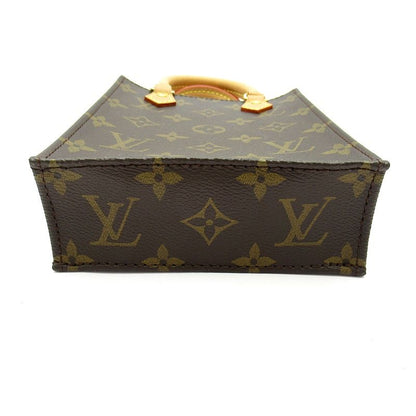 Louis Vuitton Petite Sac Plat Monogram Handbag Brown — view 6