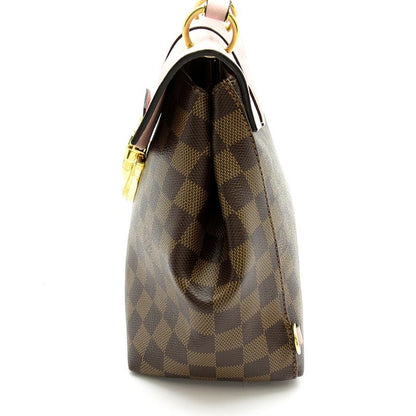 Louis Vuitton Clapton Backpack Damier Ebene Rosevalerine — view 3