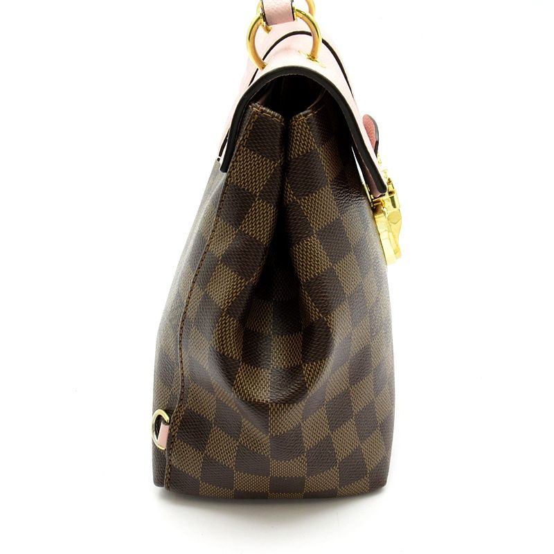 Louis Vuitton Clapton Backpack Damier Ebene Rosevalerine — view 5