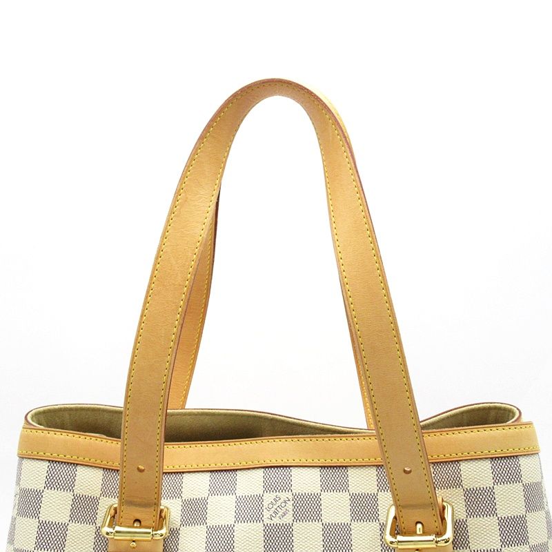 Louis Vuitton Hampstead MM Damier Azur Handbag — view 2