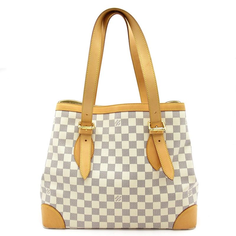 Louis Vuitton Hampstead MM Damier Azur Handbag — view 4