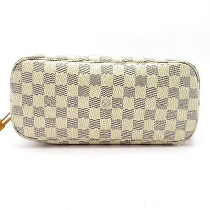 Louis Vuitton Neverfull PM Damier Azur Tote White — view 6