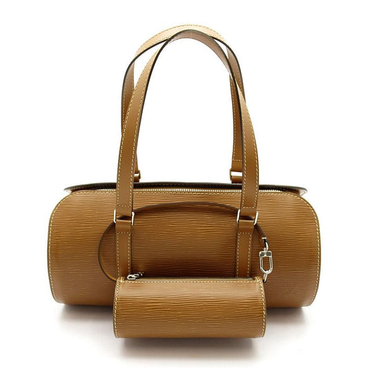 Louis Vuitton Soufflot Epi Handbag Cipango Gold