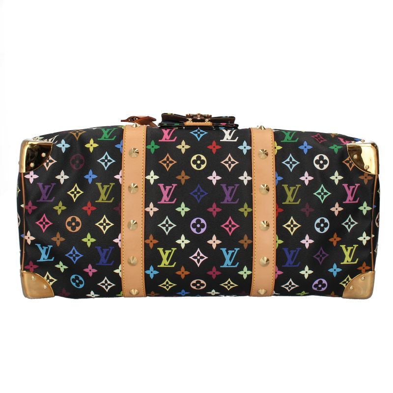 Louis Vuitton Keepall 45 Multicolor Boston Bag Noir — view 6
