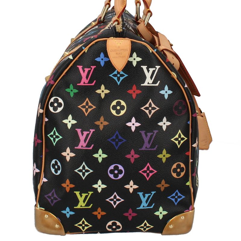 Louis Vuitton Keepall 45 Multicolor Boston Bag Noir — view 5