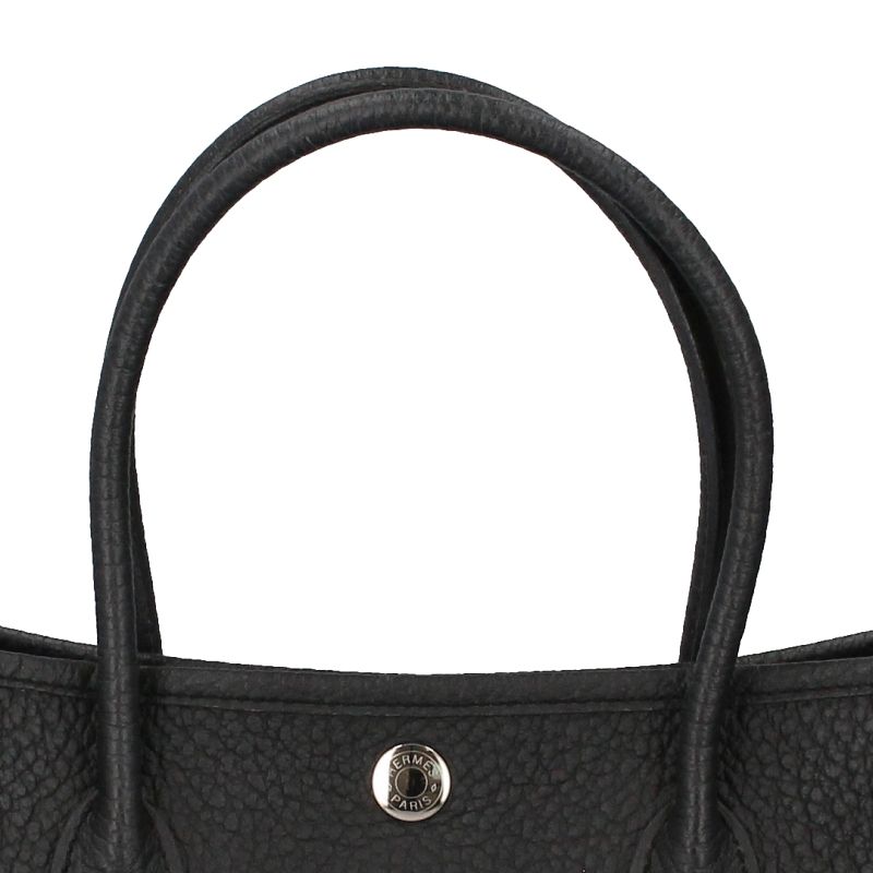 Hermes Garden Party 30 Country Handbag Black — view 2