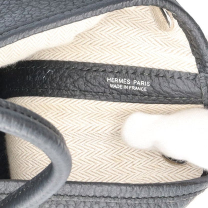 Hermes Garden Party 30 Country Handbag Black — view 8