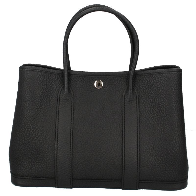 Hermes Garden Party 30 Country Handbag Black