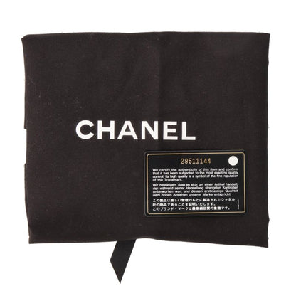 Chanel Chain Shoulder Bag Caviar Leather Black — view 9