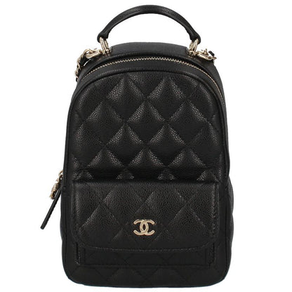 Chanel Timeless Classic Mini Backpack Caviar Leather Black