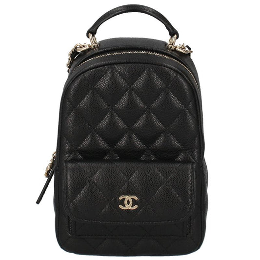 Chanel Timeless Classic Mini Backpack Caviar Leather Black