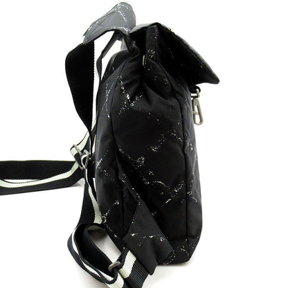 Chanel Travel Line Backpack Nylon Black — view 5