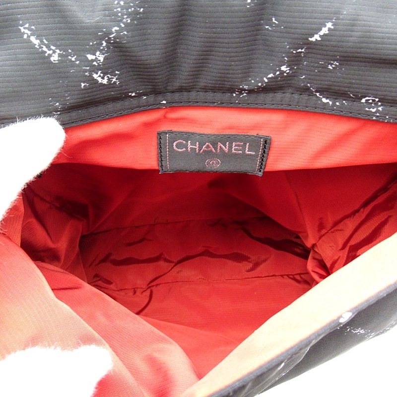 Chanel Travel Line Backpack Nylon Black — view 7