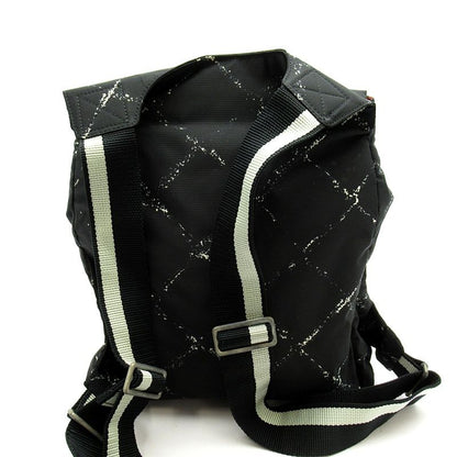 Chanel Travel Line Backpack Nylon Black — view 4