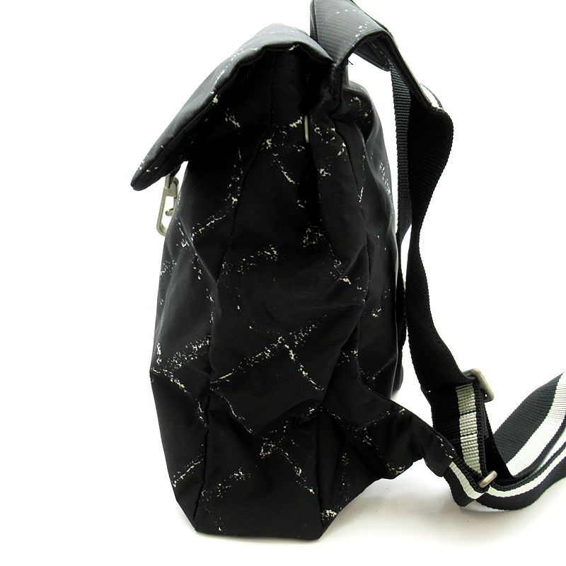 Chanel Travel Line Backpack Nylon Black — view 3