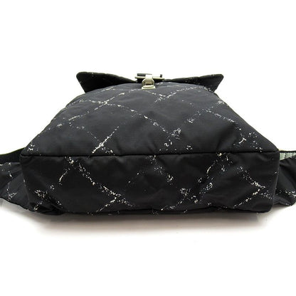 Chanel Travel Line Backpack Nylon Black — view 6