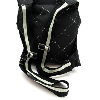 Chanel Travel Line Backpack Nylon Black — view 2