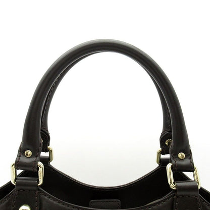 Gucci Ski Handbag GG Canvas Leather Brown — view 2