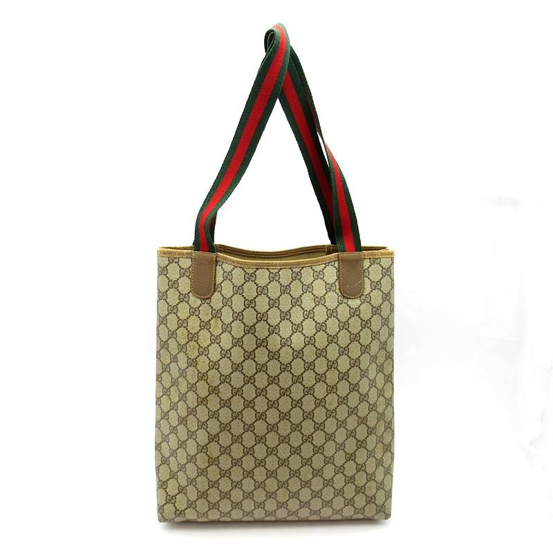 Gucci Vintage Sherry Line Tote 40.02.003 Beige — view 4