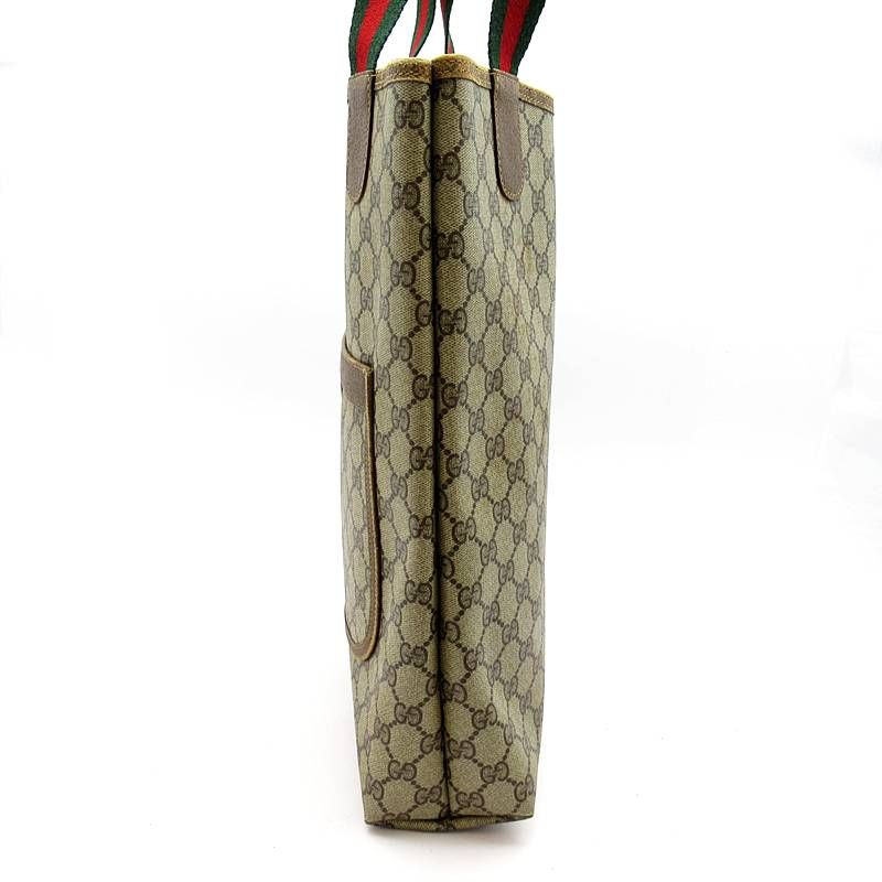 Gucci Vintage Sherry Line Tote 40.02.003 Beige — view 3