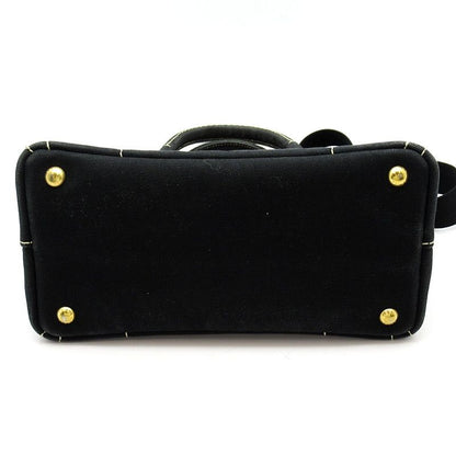 Prada Canapa Tote TPM Canvas Black — view 6