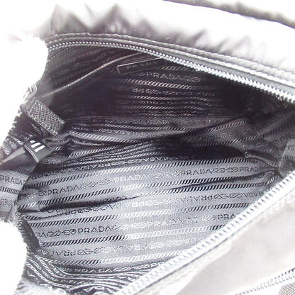 Prada Re-Nylon Shoulder Bag Nylon LadyShoulder Black Medium — view 7