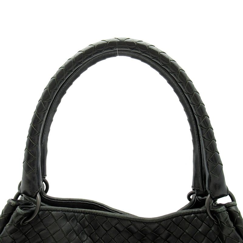 Bottega Veneta Intrecciato Tote Black — view 2