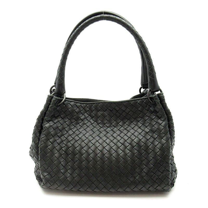 Bottega Veneta Intrecciato Tote Black — view 4