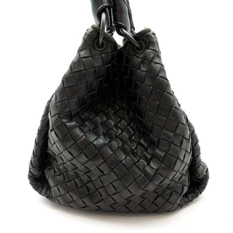 Bottega Veneta Intrecciato Tote Black — view 3