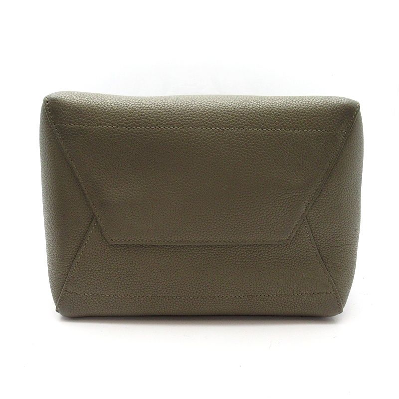 Celine Sangle Tote Leather Gray — view 6