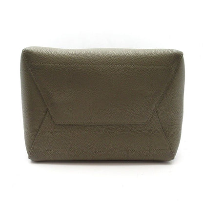 Celine Sangle Tote Leather Gray — view 6