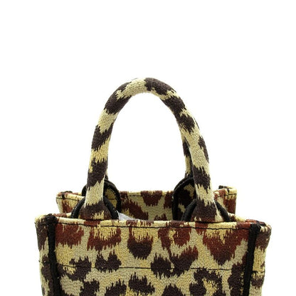 Dior Book Tote Mini Phone Canvas Handbag Leopard — view 2