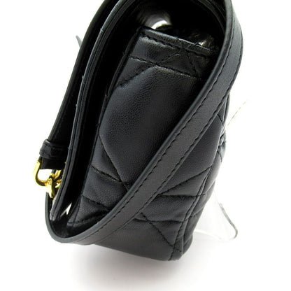 Dior Caro Small Shoulder Bag Calf Black Beauty — view 3