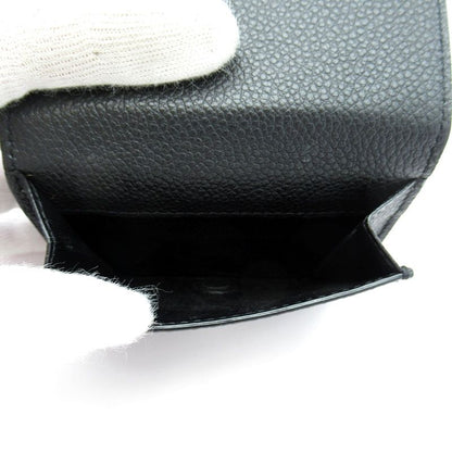 Saint Laurent Yves Tiny Wallet Calf Black — view 5