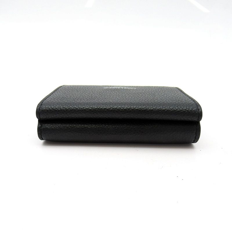 Saint Laurent Yves Tiny Wallet Calf Black — view 3