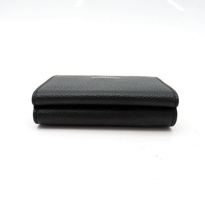 Saint Laurent Yves Tiny Wallet Calf Black — view 3